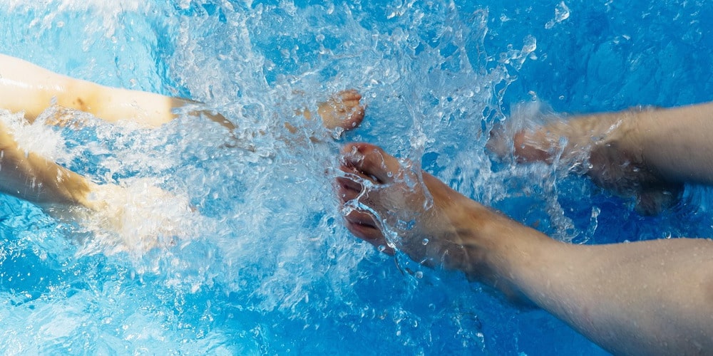 Swimming pool temperature